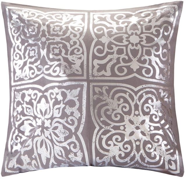 Olliix by Madison Park Signature Graphix Grey King Jacquard Comforter Set-3
