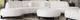 Diamond Sofa® Vesper 3-Piece White Sectional Sofa-0