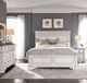 Liberty Furniture Abbey Park 4-Piece Antique White/Weathered Brown King Panel Bedroom Set-1