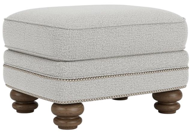 Flexsteel® Bay Bridge Silver Glacier Ottoman-0