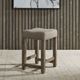 Liberty Furniture Parkland Falls Oatmeal/Weathered Taupe Upholstered Console Stool-3