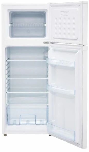 Unique Appliances 23" 6.0 Cu. Ft. White Counter Depth Top Freezer Compact Refrigerator-2