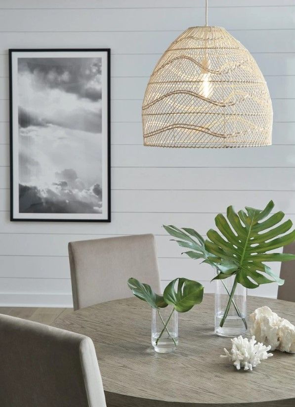 Signature Design by Ashley® Coenbell Beige Pendant Light-3
