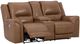 Signature Design by Ashley® Trasimeno Caramel Power Reclining Loveseat-4