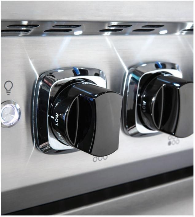 Viking® Professional 5 Series 36" Stainless Steel Pro Style Dual Fuel Liquid Propane Gas Range-1