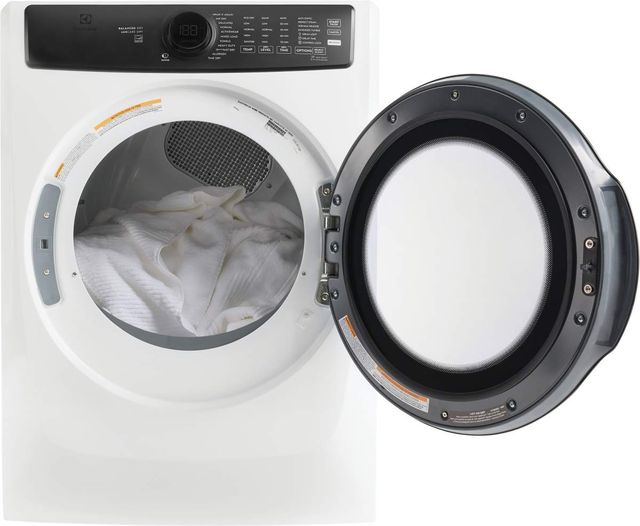 Electrolux® 700 Series 8 Cu. Ft. Matte White Front Load Electric Vented Dryer-2