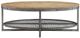 Olliix by INK+IVY Natural Sheridan Oval Coffee Table-0