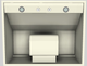 Vent-A-Hood® 30" Biscuit Wall Mounted Range Hood-3