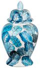 A & B Home Blue Jar -0