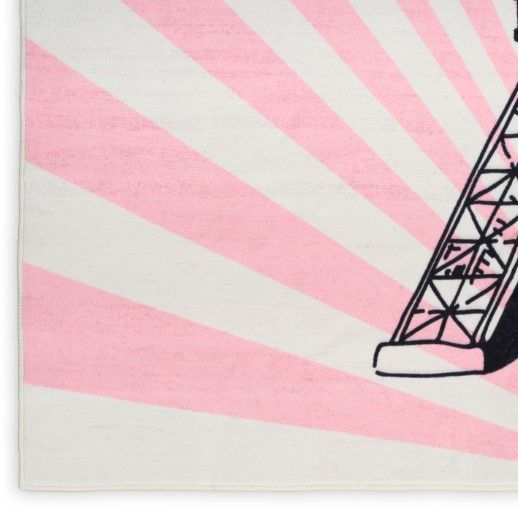Nourison Home™ Imagination Pink Kids 5'x7' Area Rug-2