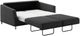 Luonto® Furniture Monika Chrome/Loule Full XL Sleeper Loveseat-0