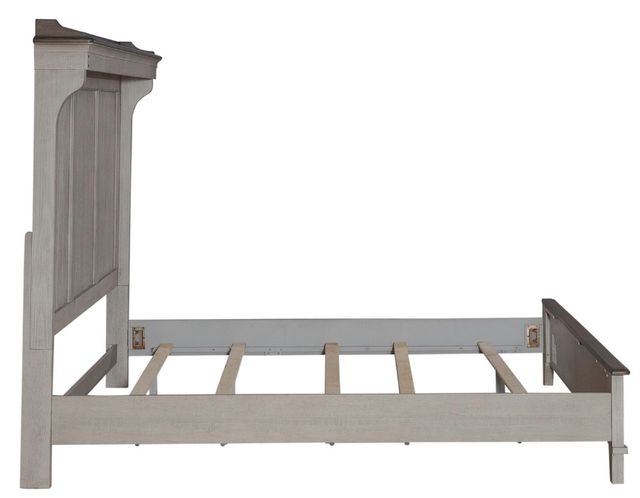 Liberty Furniture Ivy Hollow Dusty Taupe/Weathered Linen King Mantle Panel Bed-3