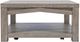 Jofran Inc. Westvale Brown Square Castered Coffee Table-1