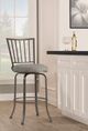 HH2 Home Lynx Gray Swivel Counter Stool-2