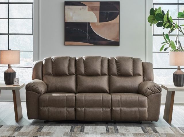 Signature Design by Ashley® Knoxlee Driftwood Manual Reclining Sofa-4