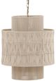 Dovetail Furniture Briza White Pendant Light-0