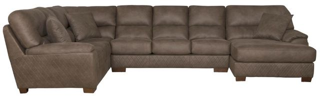 Jackson Furniture Royce 3-Piece Taupe U-Shape Right-Arm Facing Sectional and Chaise-1