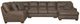 Jackson Furniture Royce 3-Piece Taupe U-Shape Right-Arm Facing Sectional and Chaise-1