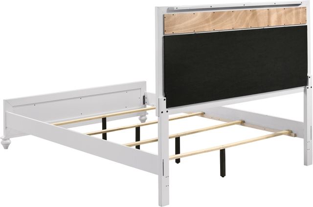 Coaster® Barzini White Queen Bed-4