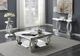 Coaster® Amalia Clear Mirror Rectangular Sofa Table with Shelf-3