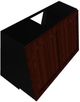 Vent-A-Hood® 42" Black Tilt-Out Wall Mounted Range Hood-1