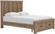 Signature Design by Ashley® Oliandon Light Brown King Storage Panel Bed-0