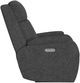 Flexsteel® Customizable Strait Power Recliner with Power Headrest-2