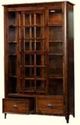 Urban Collections by Yutzy Woodworking Hudson Asbury/Rustic Cherry Washington Executive Bookcase-0