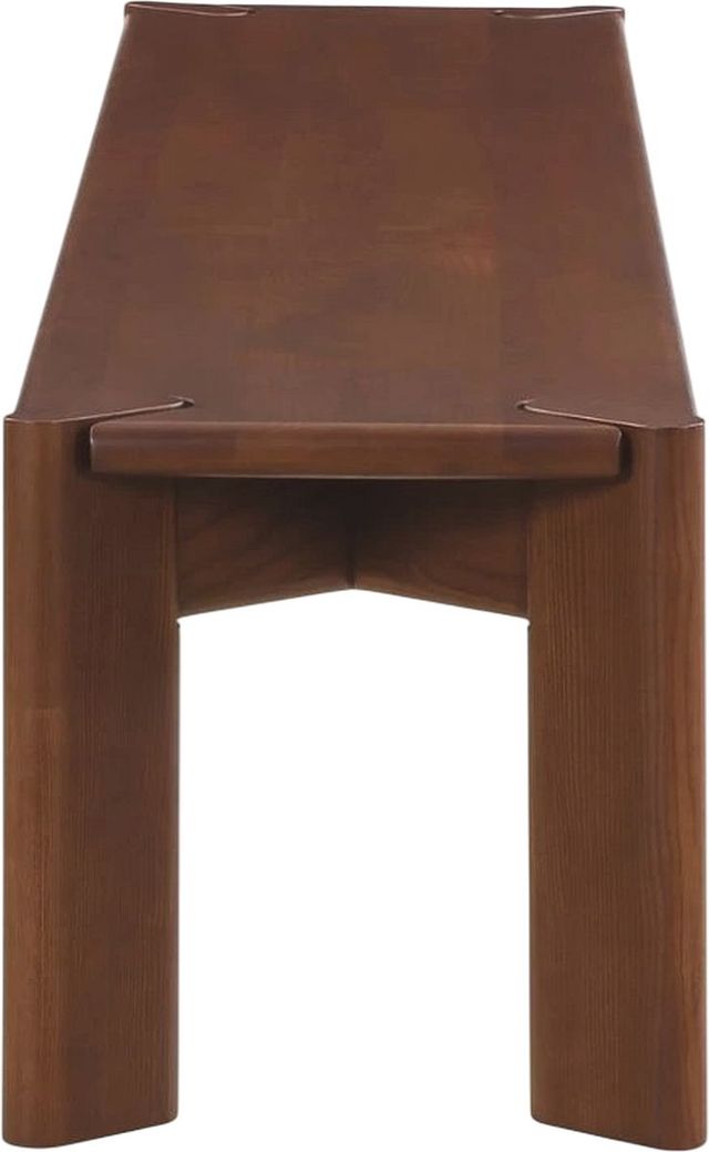 Moe's Home Collection Daifuku Brown Small Dining Bench -3