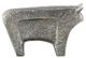 Currey & Company Sampson Textured Silver Large Bull-0