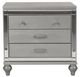 American Wholesale Furniture Valentino 5-Piece Silver Queen Bedroom Set-4