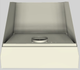 Vent-A-Hood® Designer Series 36" Biscuit Wall Mounted Range Hood-1