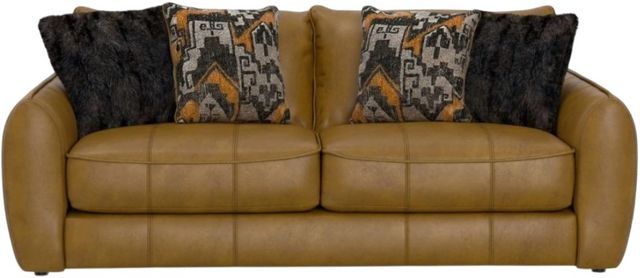 Jackson Furniture Corvara Caramel Leather Sofa-1