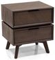 VIG Furniture Modrest Roger Brown Nightstand-0