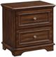 ACME Furniture Franklin 4-Piece Brushed Walnut Full Bedroom Set-2