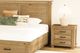 A-America® Glacier Point Golden Java Nightstand-2