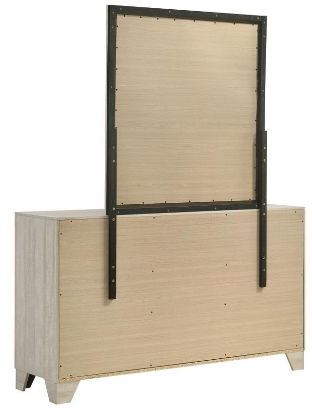 Coaster® Trenton Rustic Cream Dresser and Mirror-4
