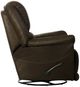 Catnapper® Cole Mink Chaise Swivel Glider Recliner-3
