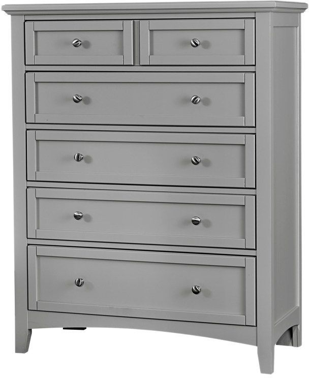 Vaughan-Bassett Bonanza Gray Chest-2