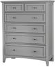 Vaughan-Bassett Bonanza Gray Chest-2