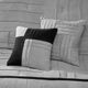 Olliix by Madison Park 7 Piece Grey California King Dune Comforter Set-5