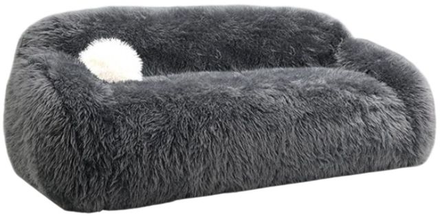 Furniture of America® Darwen Dark Gray Sofa-0