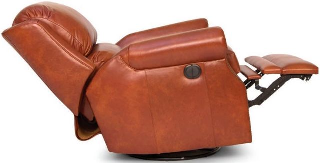 Smith Brothers Customizable 731 Leather Power Swivel Glider Reclining Chair-1