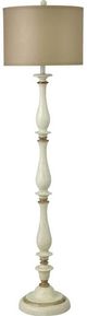 Stylecraft Light Brown/White Floor Lamp-0
