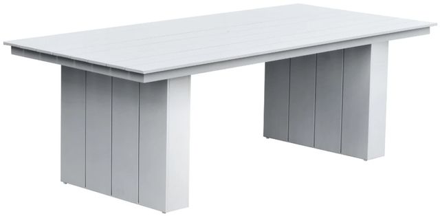 Intercon Nash 7-Piece Buff Aluminum/Fabric Outdoor Dining Table Set-1