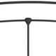 Leggett & Platt® Sanford Matte Black Twin Headboard-3