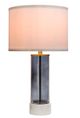A & B Home Blue/White 14" Table Lamp-2