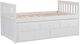 Homelegance® Galen White Twin/Twin Trundle Storage Bed-0