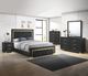 Crown Mark Pepe Dark Gray Nightstand-1