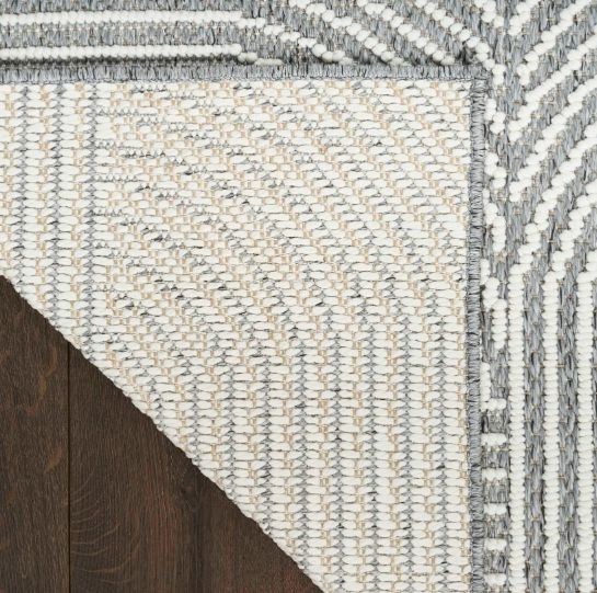 Nourison Home™ Natural Texture Charcoal/Ivory 5'x7' Style 2 Area Rug-3